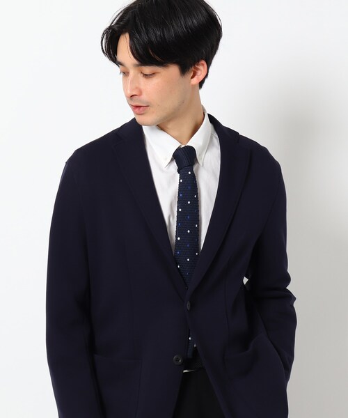 THE SHOP TK （ザ ショップ ティーケー ）の「◆ウォッシャブルドットニットタイ（ネクタイ・メンズ・ブルー/レッド系1・00）」の7枚目の写真