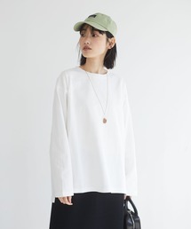 CRAFT STANDARD BOUTIQUE | クルーネック前後差カットプルオーバー　＊(Tシャツ/カットソー)