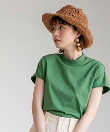 coen | 【WEB限定カラー】リピT・UVカット/吸水速乾/接触冷感ハイネックTシャツ#(Tシャツ/カットソー)