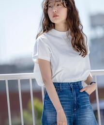 coen | 【WEB限定カラー】リピT・機能付きハイネックTシャツ#(Tシャツ/カットソー)