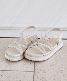 grove | 人気急上昇！インスタライブ【人間工学】コードふわフィットサンダル(サンダル)