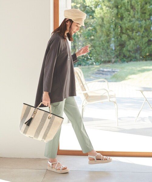 grove（グローブ）の「◆【人間工学】コードふわフィットサンダル（サンダル・レディース・ブラック/シルバー/アイボリー/ライトベージュ/グリーン系5・35/45/25）」の20枚目の写真