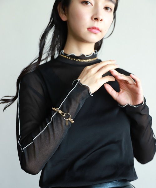 HARE（ハレ）の「ボリュームチェーンブレス(HARE)（ブレスレット・レディース・シルバー/ゴールド・FREE）」の3枚目の写真