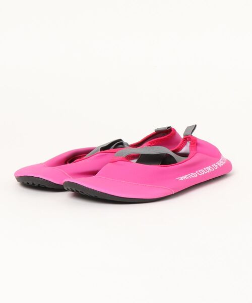 BENETTON (UNITED COLORS OF BENETTON)（ベネトンユナイテッドカラーズオブベネトン）の「【BENETTON / ベネトン】レディースアクアシューズ / ビーチサンダル（サンダル・レディース・ブルー/カーキ/ブラック×ピンク/ピンク/ライトグリーン/ブラック×ブルー・MEDIUM/LARGE）」の6枚目の写真