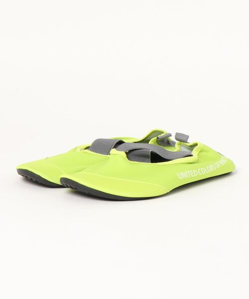 BENETTON (UNITED COLORS OF BENETTON)（ベネトンユナイテッドカラーズオブベネトン）の「【BENETTON / ベネトン】レディースアクアシューズ / ビーチサンダル（サンダル・レディース・ブルー/カーキ/ブラック×ピンク/ピンク/ライトグリーン/ブラック×ブルー・MEDIUM/LARGE）」の5枚目の写真