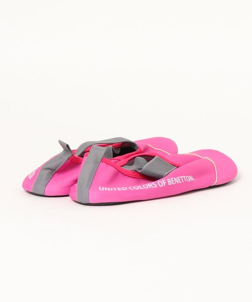 BENETTON (UNITED COLORS OF BENETTON)（ベネトンユナイテッドカラーズオブベネトン）の「【BENETTON / ベネトン】レディースアクアシューズ / ビーチサンダル（サンダル・レディース・ブルー/カーキ/ブラック×ピンク/ピンク/ライトグリーン/ブラック×ブルー・MEDIUM/LARGE）」の12枚目の写真