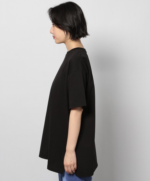 PAGEBOY（ページボーイ）の「BIGTシャツSS（Tシャツ/カットソー・レディース・グレイッシュベージュ/ブラック/オフホワイト/レオパード・FREE）」の16枚目の写真