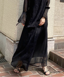 ADELA SHEER SKIRT