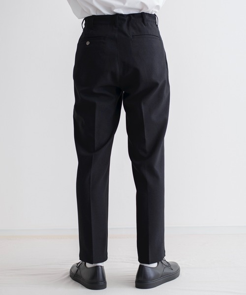 e.sen（イーセン）の「e.sen イーセン / tony トニー ストレートパンツ スタプレ イージーパンツ  / esenfw21p03（スラックス・メンズ・ブラック/ネイビー・SMALL/MEDIUM）」の5枚目の写真