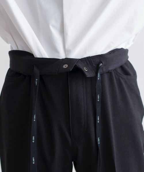 e.sen（イーセン）の「e.sen イーセン / tony トニー ストレートパンツ スタプレ イージーパンツ  / esenfw21p03（スラックス・メンズ・ブラック/ネイビー・SMALL/MEDIUM）」の11枚目の写真