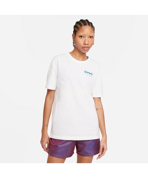 NIKE(ナイキ)の「NIKE/ナイキ WS NSW ボーイ ヴィンテージS/S Tシャツ(Tシャツ/カットソー・レディース・ホワイト・XL/L/S/M)」の6枚目の写真