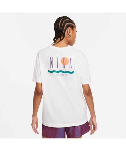 NIKE(ナイキ)の「NIKE/ナイキ WS NSW ボーイ ヴィンテージS/S Tシャツ(Tシャツ/カットソー・レディース・ホワイト・XL/L/S/M)」の7枚目の写真
