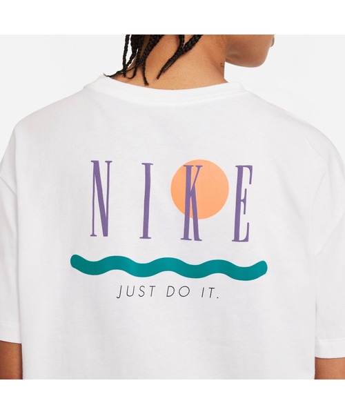 NIKE(ナイキ)の「NIKE/ナイキ WS NSW ボーイ ヴィンテージS/S Tシャツ(Tシャツ/カットソー・レディース・ホワイト・XL/L/S/M)」の3枚目の写真