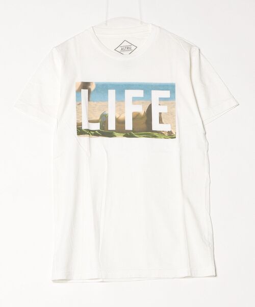 INNOCENT(イノセント)の「【T18】【ALTRU/オールトゥルー】PRINT TEE(Tシャツ/カットソー・レディース・グリーン系その他/グリーン系その他4/ホワイト/その他2/その他3・SMALL/MEDIUM)」の5枚目の写真