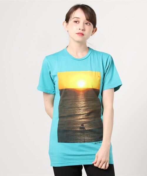 INNOCENT(イノセント)の「【T18】【ALTRU/オールトゥルー】PRINT TEE(Tシャツ/カットソー・レディース・グリーン系その他/グリーン系その他4/ホワイト/その他2/その他3・SMALL/MEDIUM)」の3枚目の写真