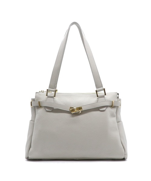 グッシオ メイドインイタリー イタリアンレザー カギ付きベルトデザイン トートバッグ 通勤通学 トートバッグ Guscio グッシオ のファッション通販 Zozotown