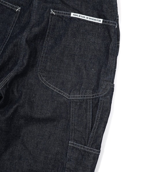 YOUNG&OLSEN The DRYGOODS STORE（ヤングアンドオルセン）の「YOUNG & OLSEN/ヤングアンドオルセン CLASSIC OVERALL オーバーオール/サロペット（サロペット/オーバーオール・レディース・ワンウォッシュ・1）」の8枚目の写真