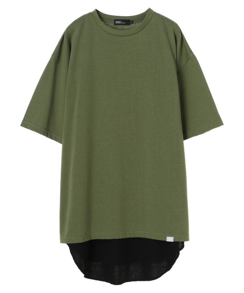 CRAFT STANDARD BOUTIQUE(クラフトスタンダードブティック)の「レイヤーカットセット *(Tシャツ/カットソー・メンズ・ブラック/アイボリー/カーキ/ライトグレー/ベージュ・LL/M/L)」の5枚目の写真