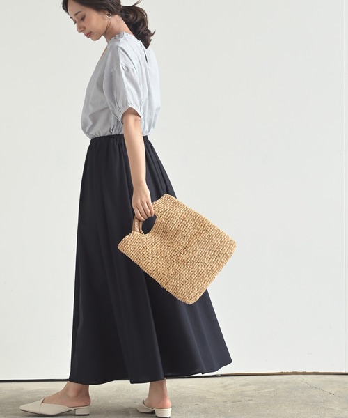 rps（アールピーエス）の「フリル衿ブラウス（シャツ/ブラウス・レディース・ブラック/グレー/オフホワイト/ブルー/ブラック系その他2・M-L/M/フリー）」の8枚目の写真