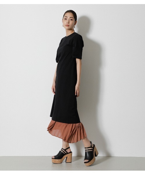 AZUL by moussy（アズールバイマウジー）の「CROSS STRAP DEGIGN SANDALS/クロスストラップデザインサンダル（サンダル・レディース・ブラック/ライトベージュ・SMALL/MEDIUM/LARGE）」の13枚目の写真