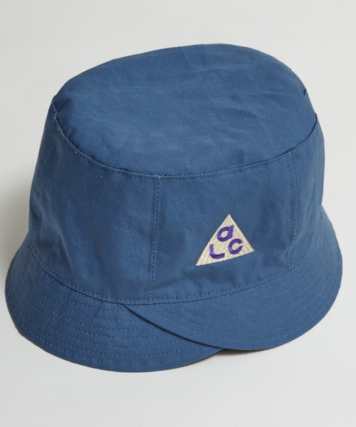 AlexanderLeeChang（アレキサンダーリーチャン）の「AlexanderLeeChang/アレキサンダーリーチャン REVERSIBLE W BLIM HAT リバーシブルダブルブリムハット AC052123（ハット・メンズ・オリーブ/ブルー・3/2）」の3枚目の写真