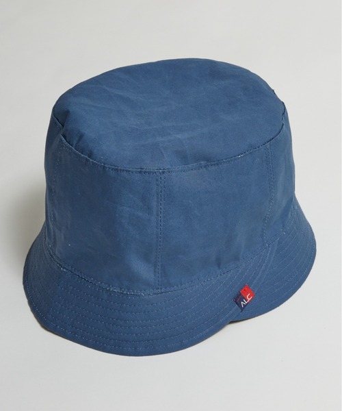 AlexanderLeeChang（アレキサンダーリーチャン）の「AlexanderLeeChang/アレキサンダーリーチャン REVERSIBLE W BLIM HAT リバーシブルダブルブリムハット AC052123（ハット・メンズ・オリーブ/ブルー・3/2）」の4枚目の写真