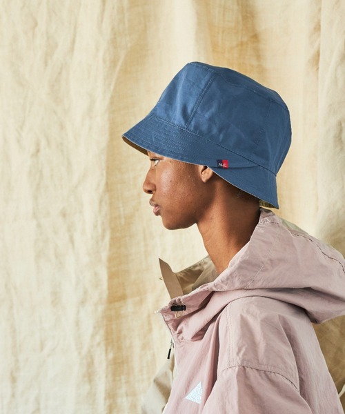 AlexanderLeeChang（アレキサンダーリーチャン）の「AlexanderLeeChang/アレキサンダーリーチャン REVERSIBLE W BLIM HAT リバーシブルダブルブリムハット AC052123（ハット・メンズ・オリーブ/ブルー・3/2）」の13枚目の写真