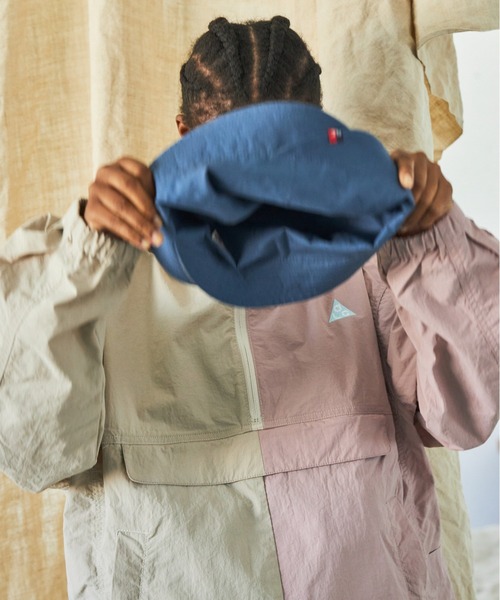 AlexanderLeeChang（アレキサンダーリーチャン）の「AlexanderLeeChang/アレキサンダーリーチャン REVERSIBLE W BLIM HAT リバーシブルダブルブリムハット AC052123（ハット・メンズ・オリーブ/ブルー・3/2）」の19枚目の写真