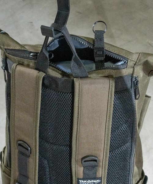 セール ウォルターフラップ バッグパック バックパック リュック Yakpak ヤックパック のファッション Yakpak ヤックパック 撥水コーティング ウォルターフラップ バックパック リュック 12