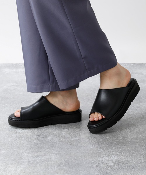 RAGEBLUE（レイジブルー）の「ボリュームソール/スライドサンダル/950647（サンダル・メンズ・ブラック/パイソン・MEDIUM/LARGE）」の12枚目の写真