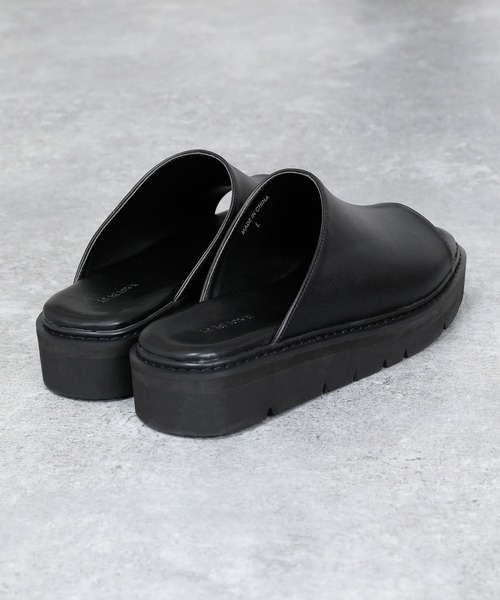 RAGEBLUE（レイジブルー）の「ボリュームソール/スライドサンダル/950647（サンダル・メンズ・ブラック/パイソン・MEDIUM/LARGE）」の10枚目の写真