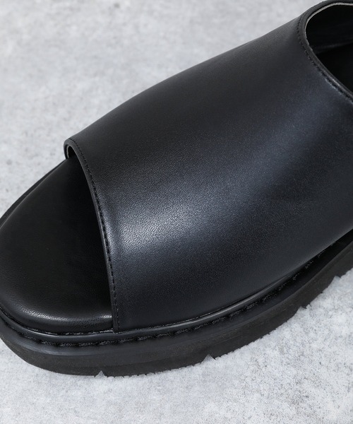 RAGEBLUE（レイジブルー）の「ボリュームソール/スライドサンダル/950647（サンダル・メンズ・ブラック/パイソン・MEDIUM/LARGE）」の14枚目の写真