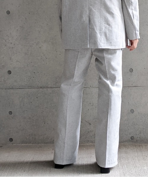 Per sist ence(パーシエンス)の「Per sist ence/パーシエンス へリンボンツイード フレアパンツ(その他パンツ・レディース・ベージュ/ブラウン/グレー・FREE)」の14枚目の写真