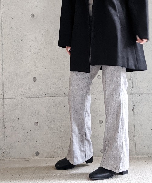 Per sist ence(パーシエンス)の「Per sist ence/パーシエンス へリンボンツイード フレアパンツ(その他パンツ・レディース・ベージュ/ブラウン/グレー・FREE)」の20枚目の写真