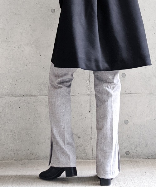 Per sist ence(パーシエンス)の「Per sist ence/パーシエンス へリンボンツイード フレアパンツ(その他パンツ・レディース・ベージュ/ブラウン/グレー・FREE)」の21枚目の写真