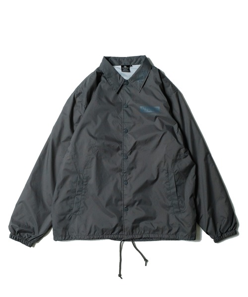 VIRGOWEARWORKSヴァルゴウェアワークスナイロンジャケットブラック黒 VIRGOwearworks（ヴァルゴウェアワークス）の「SOUVENIR COACH