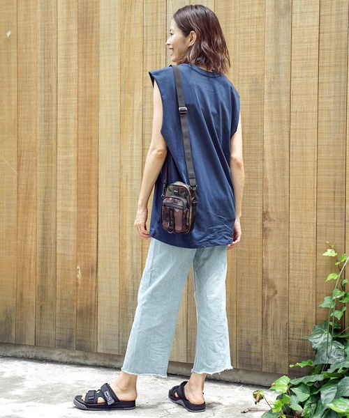 RVCA(ルーカ)の「RVCA メンズ UTILITY POUCH バッグ【2021年夏モデル】/ルーカショルダーポーチ(ショルダーバッグ・メンズ・カモフラージュ・FREE)」の7枚目の写真