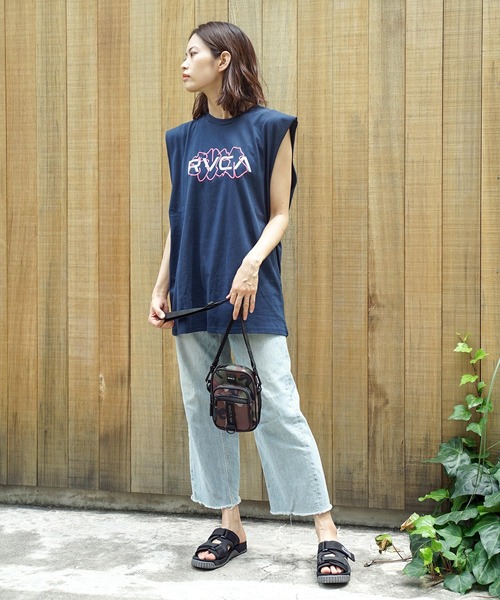 RVCA(ルーカ)の「RVCA メンズ UTILITY POUCH バッグ【2021年夏モデル】/ルーカショルダーポーチ(ショルダーバッグ・メンズ・カモフラージュ・FREE)」の10枚目の写真