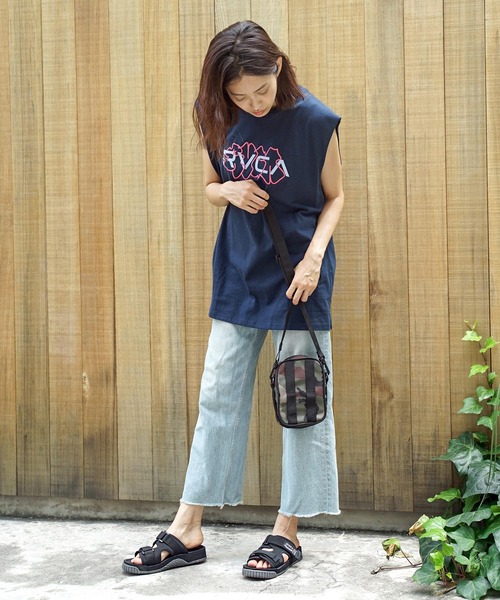 RVCA(ルーカ)の「RVCA メンズ UTILITY POUCH バッグ【2021年夏モデル】/ルーカショルダーポーチ(ショルダーバッグ・メンズ・カモフラージュ・FREE)」の11枚目の写真