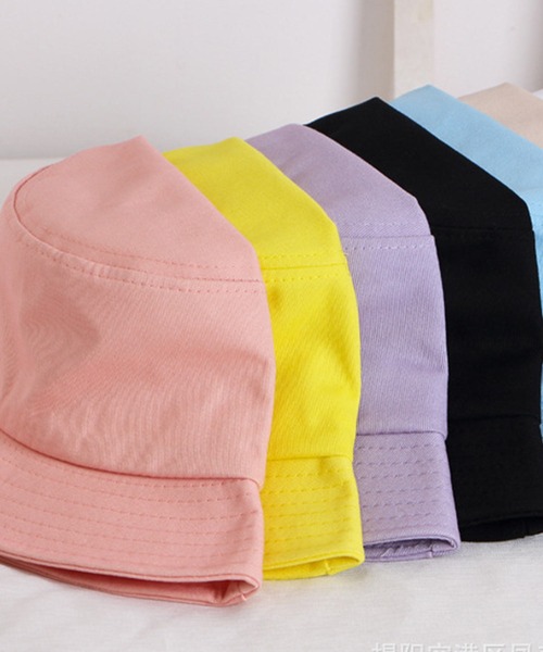 Anuenue（アヌエヌエ）の「スマイルワンポイント バケットハット（ハット・レディース・ホワイト/ブラック/ベージュ/ブルー/ネイビー/パープル/イエロー/ピンク/ワインレッド・S/M）」の19枚目の写真