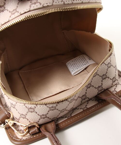 one way（ワンウェイ）の「【oneway】スクエアミニボストン（ボストンバッグ・レディース・ライトブラウン/ベージュ・FREE）」の3枚目の写真