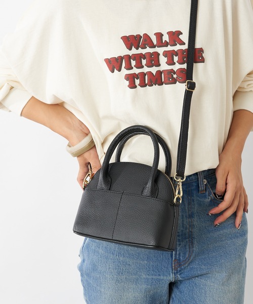 CIAOPANIC TYPY（チャオパニックティピー）の「【LAURA DI MAGGIO】ミニショルダー（ショルダーバッグ・レディース・ブラック/グレー/カーキ・ONE SIZE）」の4枚目の写真