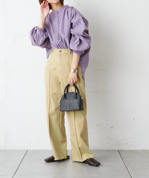 CIAOPANIC TYPY（チャオパニックティピー）の「【LAURA DI MAGGIO】ミニショルダー（ショルダーバッグ・レディース・ブラック/グレー/カーキ・ONE SIZE）」の7枚目の写真