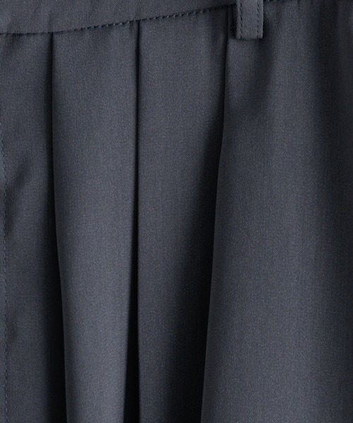 ln fortis(ロンフォルティス)の「ln fortis - 3タックドレープロングスカンツ(スカート・メンズ・ブラック/チャコールグレー・SMALL/MEDIUM)」の21枚目の写真