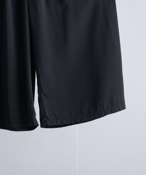ln fortis(ロンフォルティス)の「ln fortis - 3タックドレープロングスカンツ(スカート・メンズ・ブラック/チャコールグレー・SMALL/MEDIUM)」の17枚目の写真