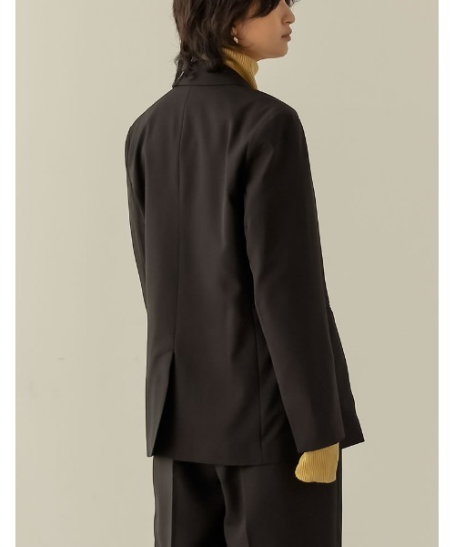 [低身長サイズ有]リサイクルツイルシングルテーラードジャケット（テーラードジャケット）｜Re:EDIT（リエディ）