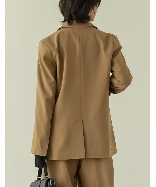 [低身長サイズ有]リサイクルツイルシングルテーラードジャケット（テーラードジャケット）｜Re:EDIT（リエディ）