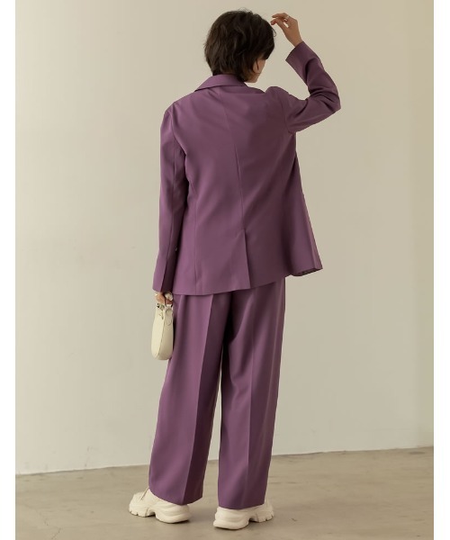 [低身長サイズ有]リサイクルツイルシングルテーラードジャケット（テーラードジャケット）｜Re:EDIT（リエディ）