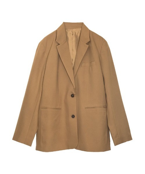 [低身長サイズ有]リサイクルツイルシングルテーラードジャケット（テーラードジャケット）｜Re:EDIT（リエディ）