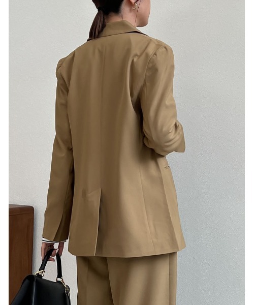 [低身長サイズ有]リサイクルツイルシングルテーラードジャケット（テーラードジャケット）｜Re:EDIT（リエディ）